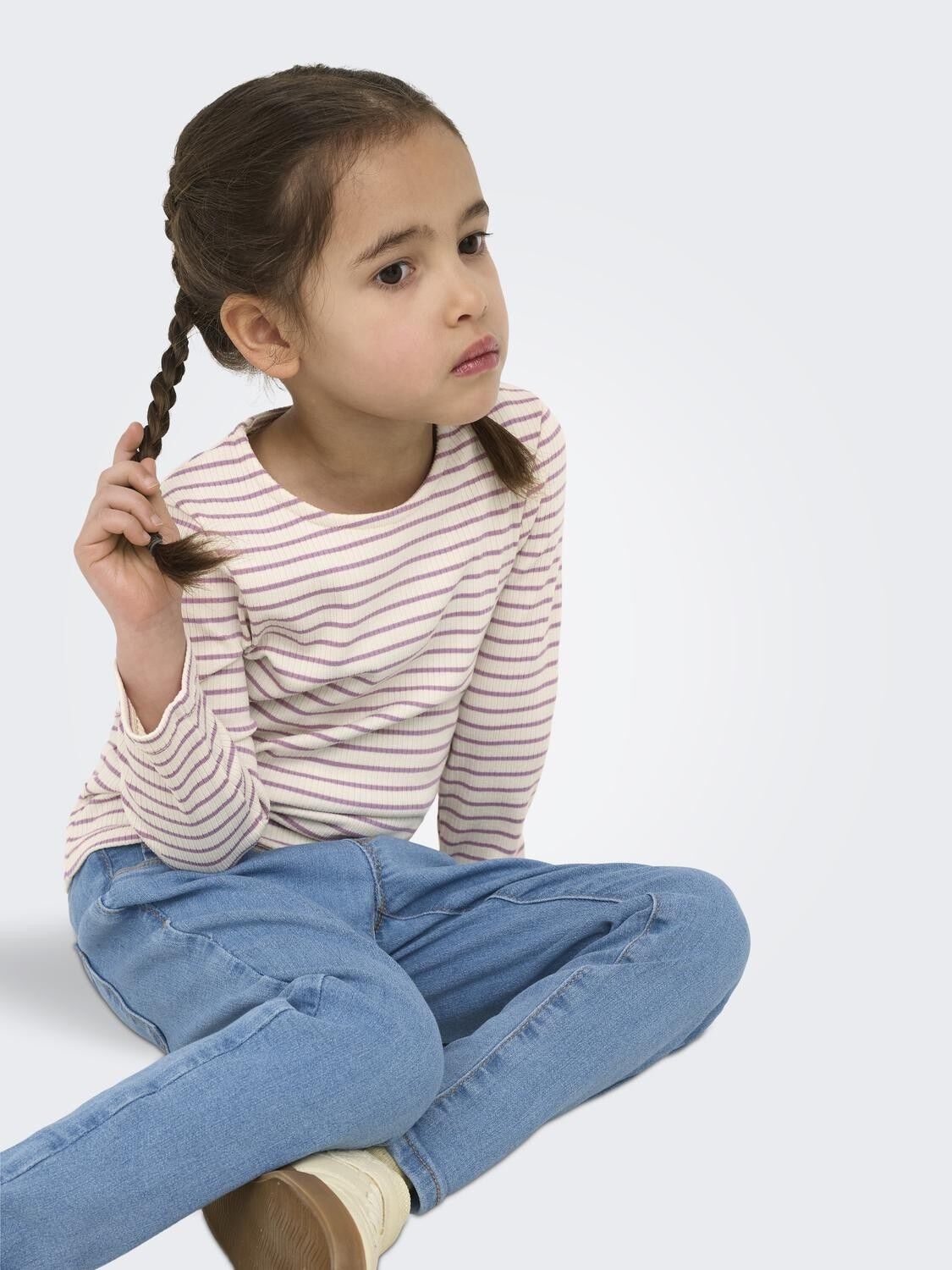 KMGMAUDE LIFE STRIPE LS TOP JRS NOO