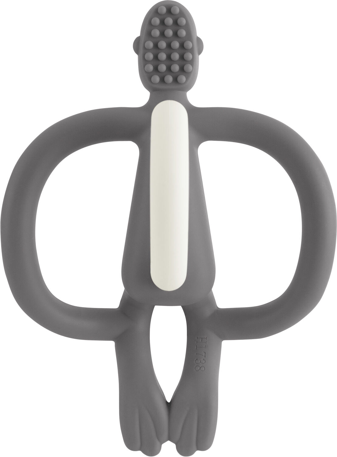 Matchstick Monkey Teething- Grey