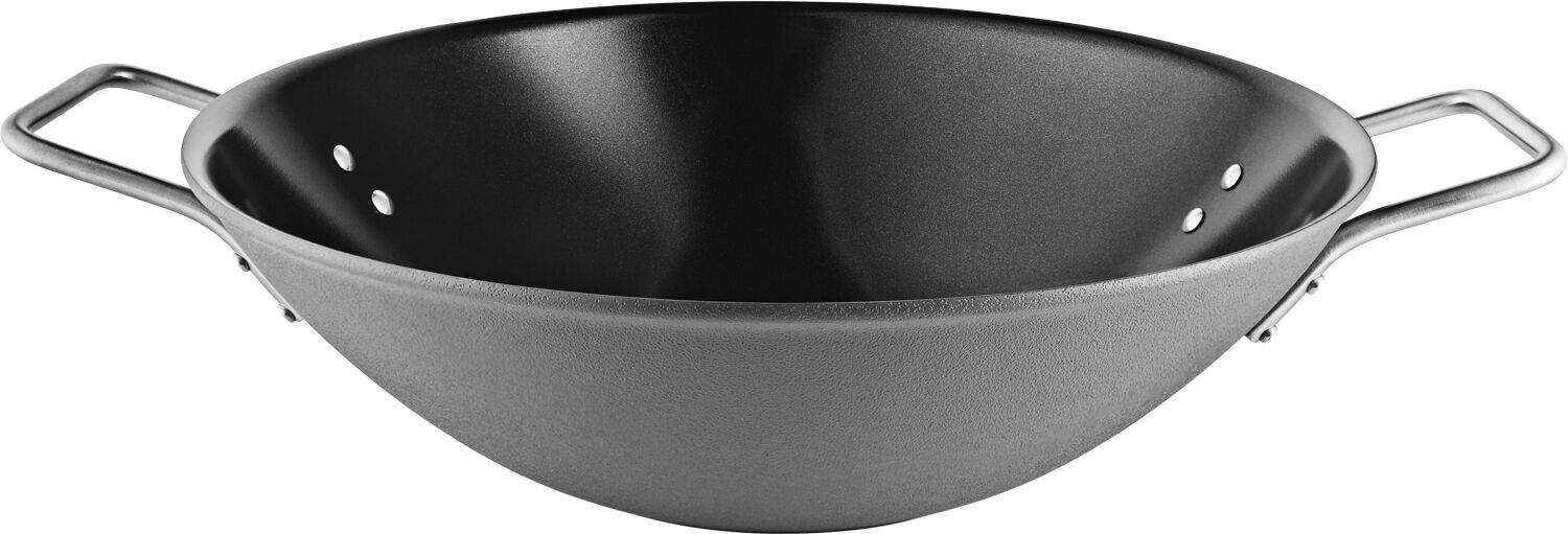 Grey Line Wok 5,0 l 32 cm keramisk Slip-Let&reg; bel&aelig;gning