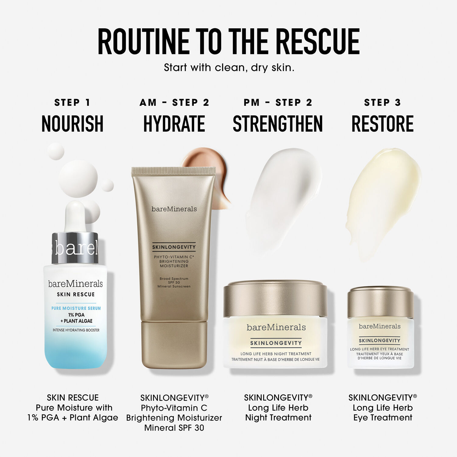 Skin Rescue Fresh Potent Pure Moisture Serum