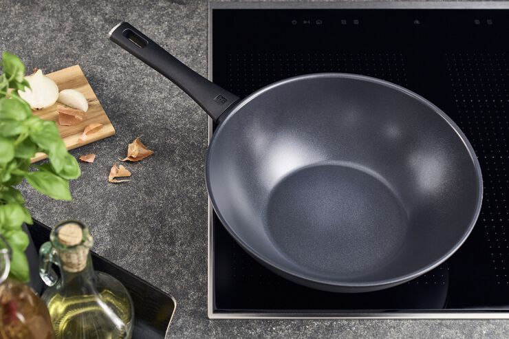 Madura Plus Ceramic Wok, 30 cm, Aluminum, Titanförstärkt keramisk non-