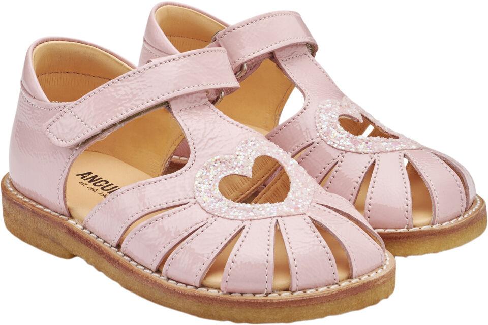 Hjerte sandal med velcrolukning