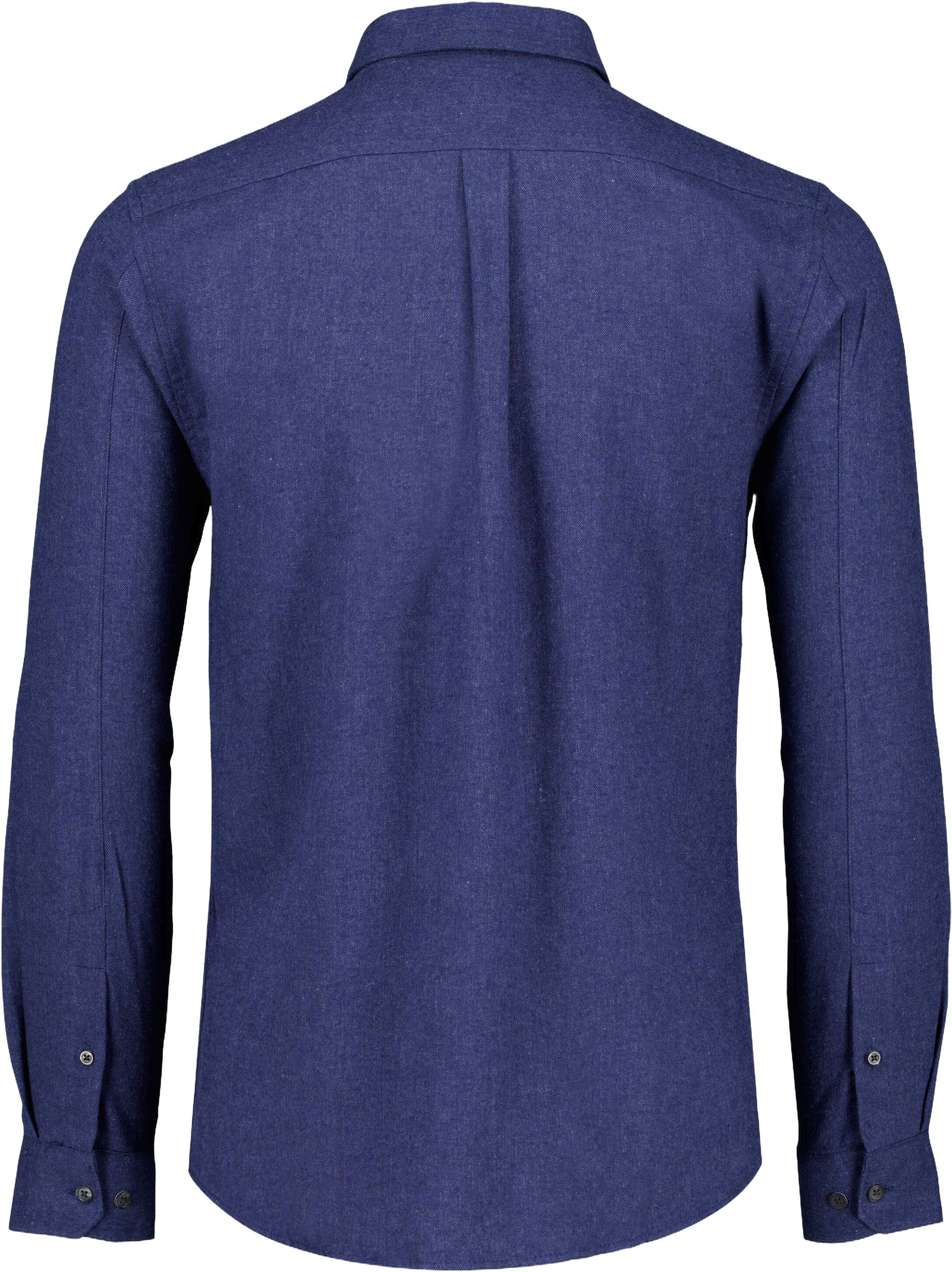 M&eacute;lange brushed shirt L/S