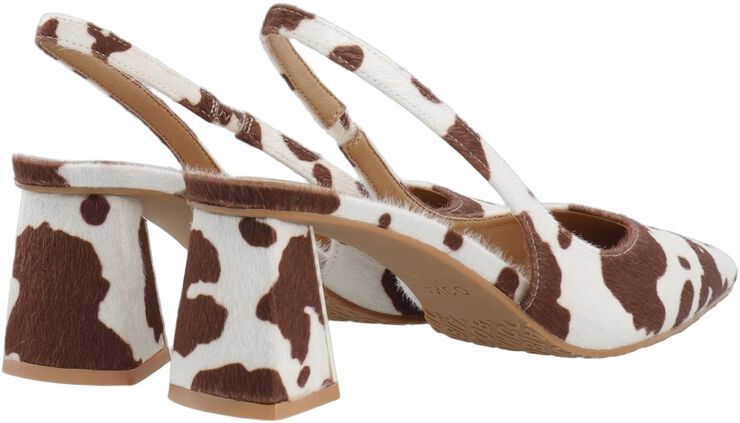 BIAMARALYN Slingback Smooth Faux Leather