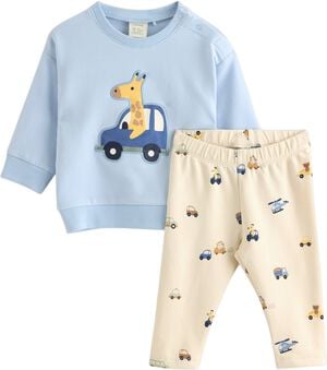 2-piece set in soft jersey with a s