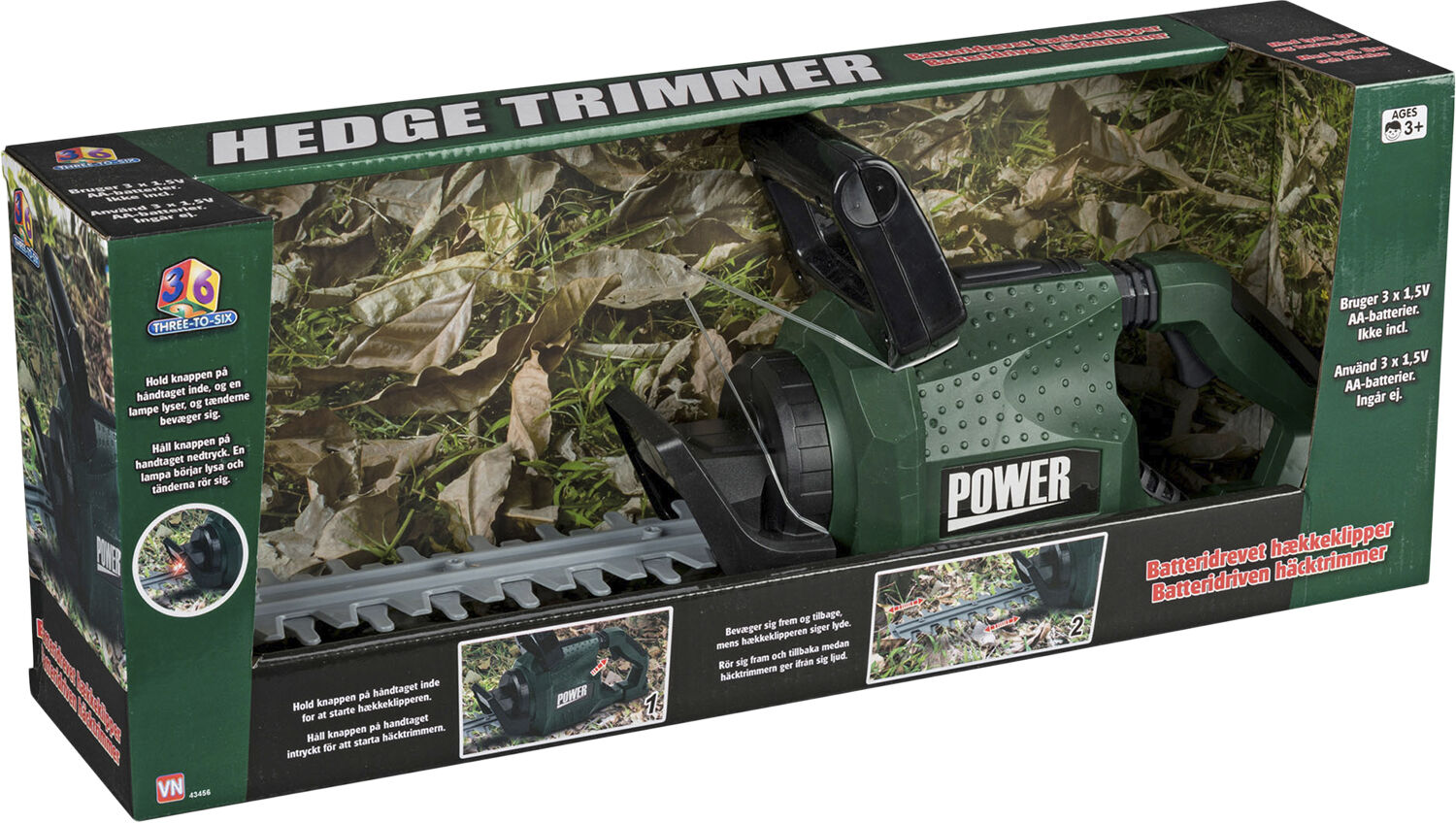 3-2-6 EL. H&AElig;KKLIPPER GR&Oslash;N