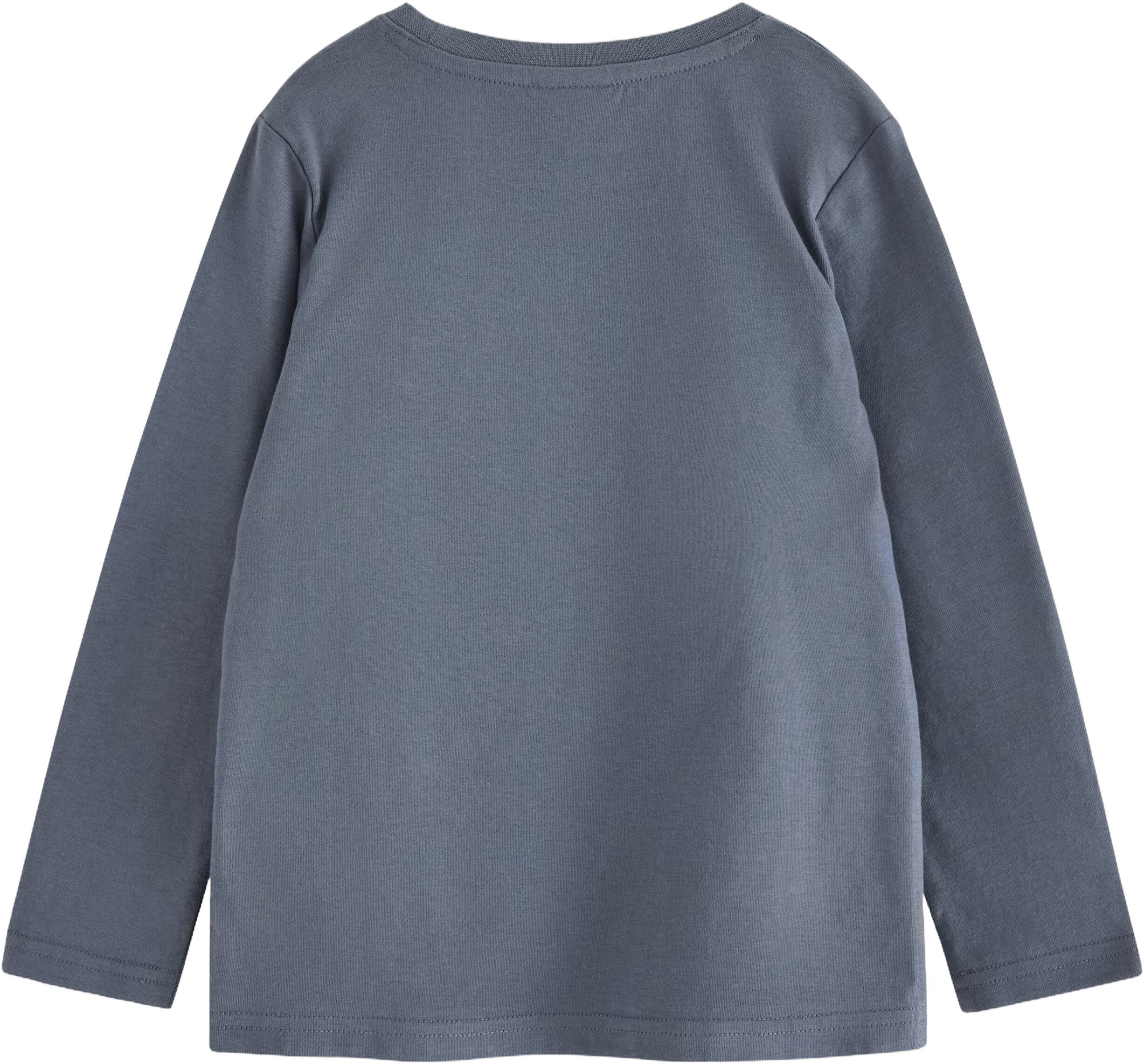 Long-sleeved top with a reversible