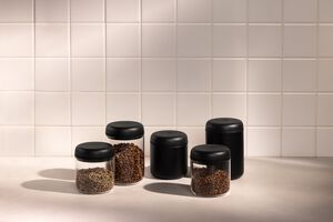 Electric Atmos Vacuum Canister Matte Black 1. 2L