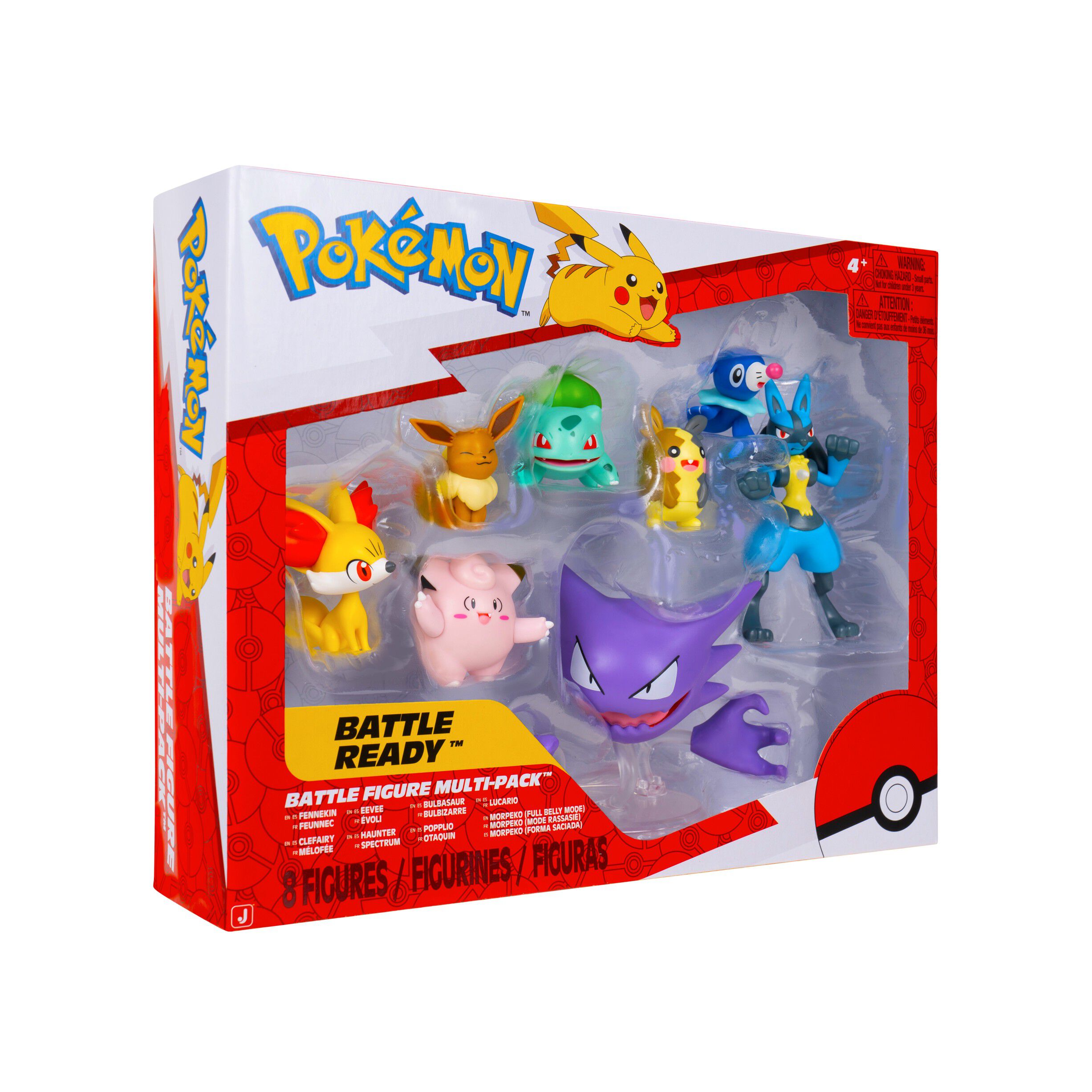 Pokemon 8pk Battle Figure