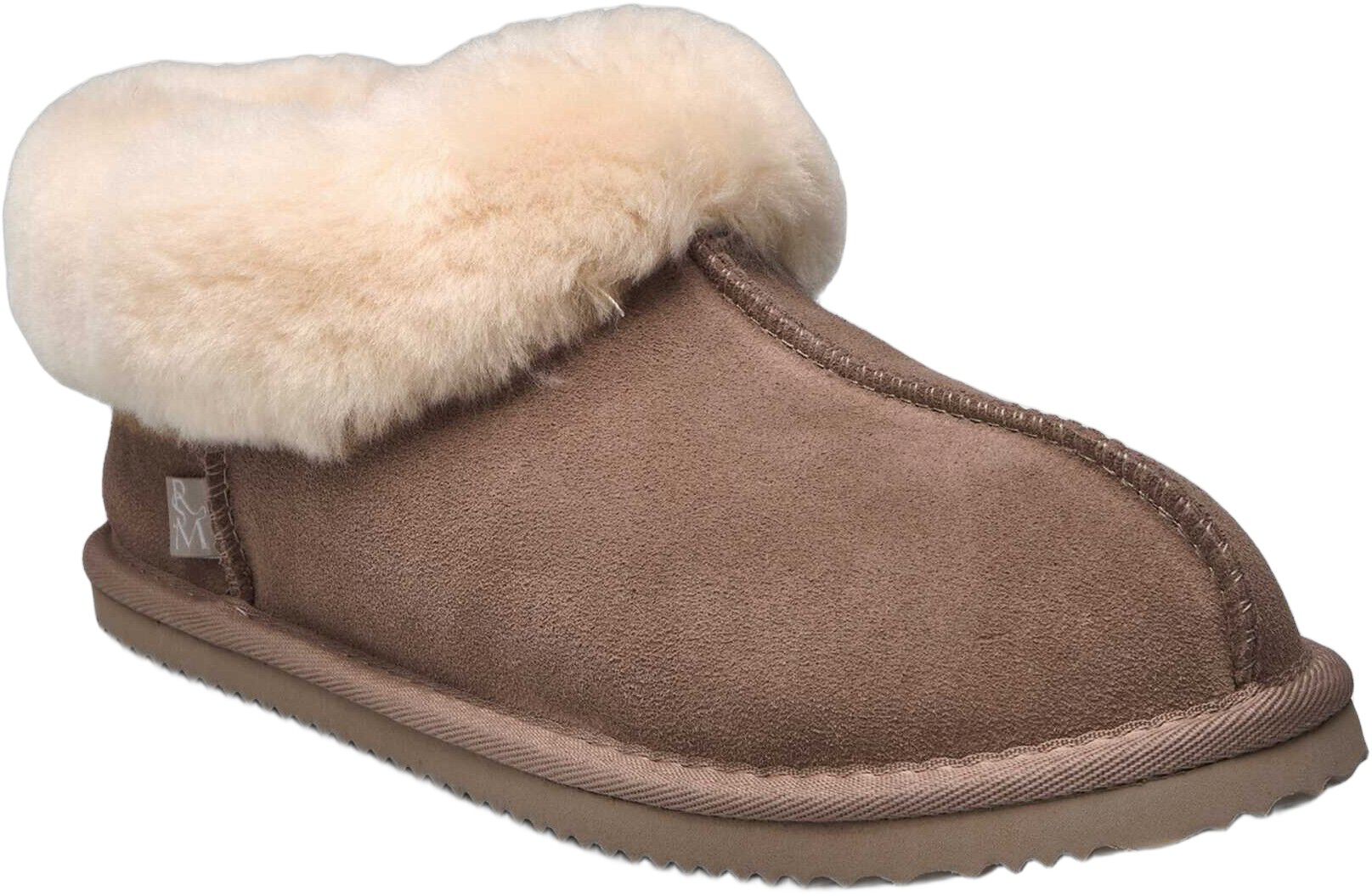RHEvelyn Leather Closed Ankle Slipper