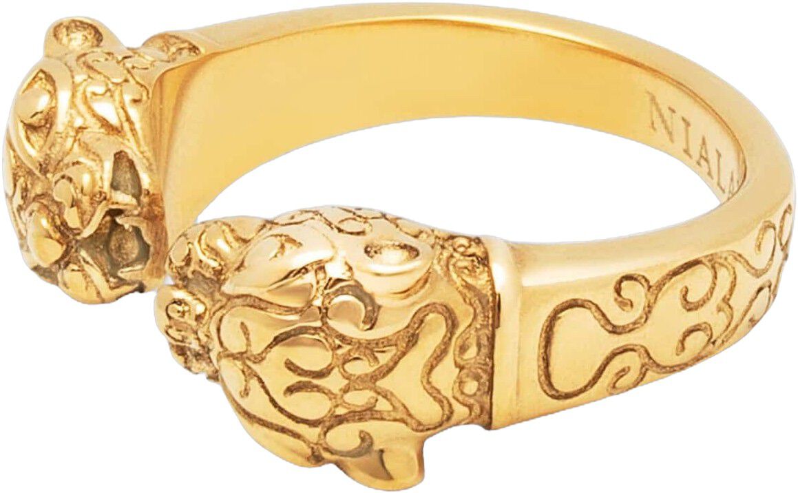 Women's Panther Ring in Gold