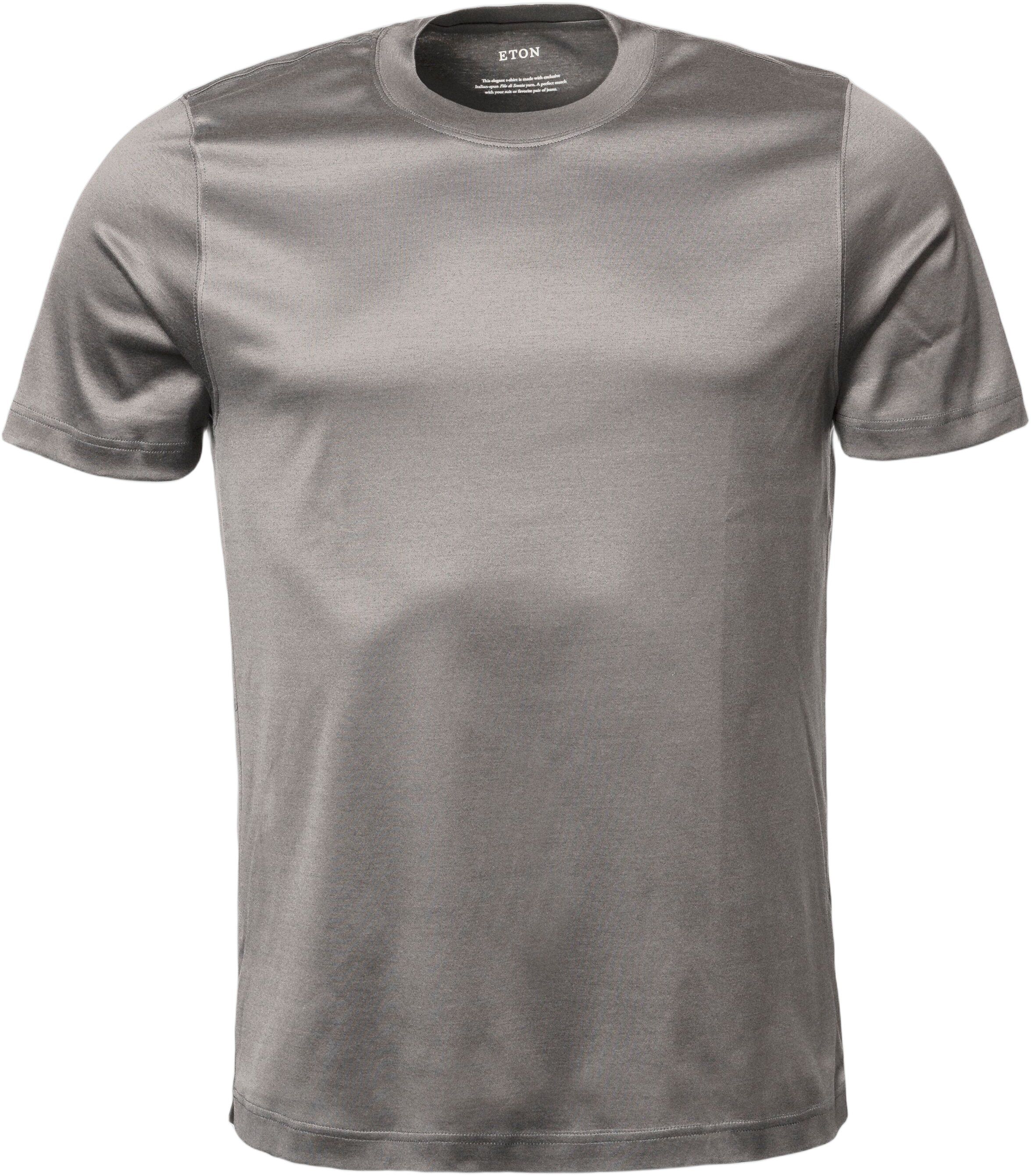 Gray Blue Filo di Scozia T-shirt