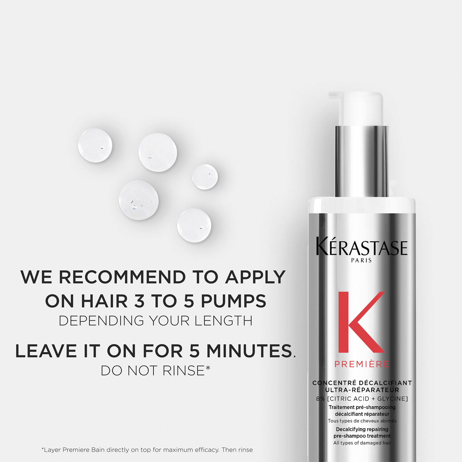 K&eacute;rastase Premi&egrave;re Concentr&eacute; D&eacute;calcifiant Ultra-R&eacute;parateur Pre-Shampoo