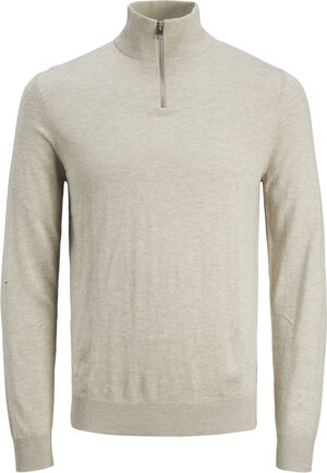 JJEEMIL KNIT HALF ZIP NOOS