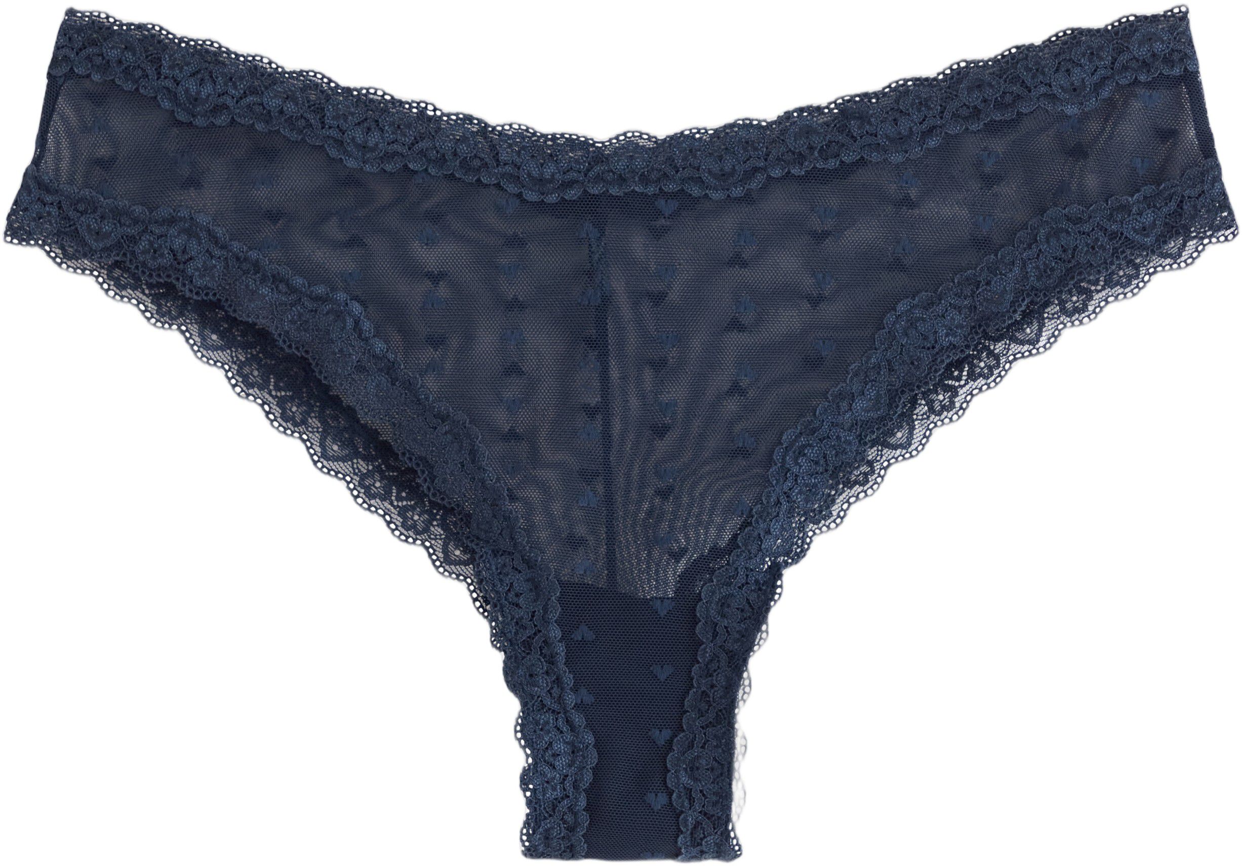 Braziliantrosor i spets med l&aring;g mid