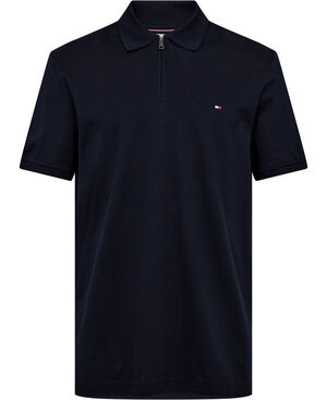 MERC PIQUE ZIP REG POLO
