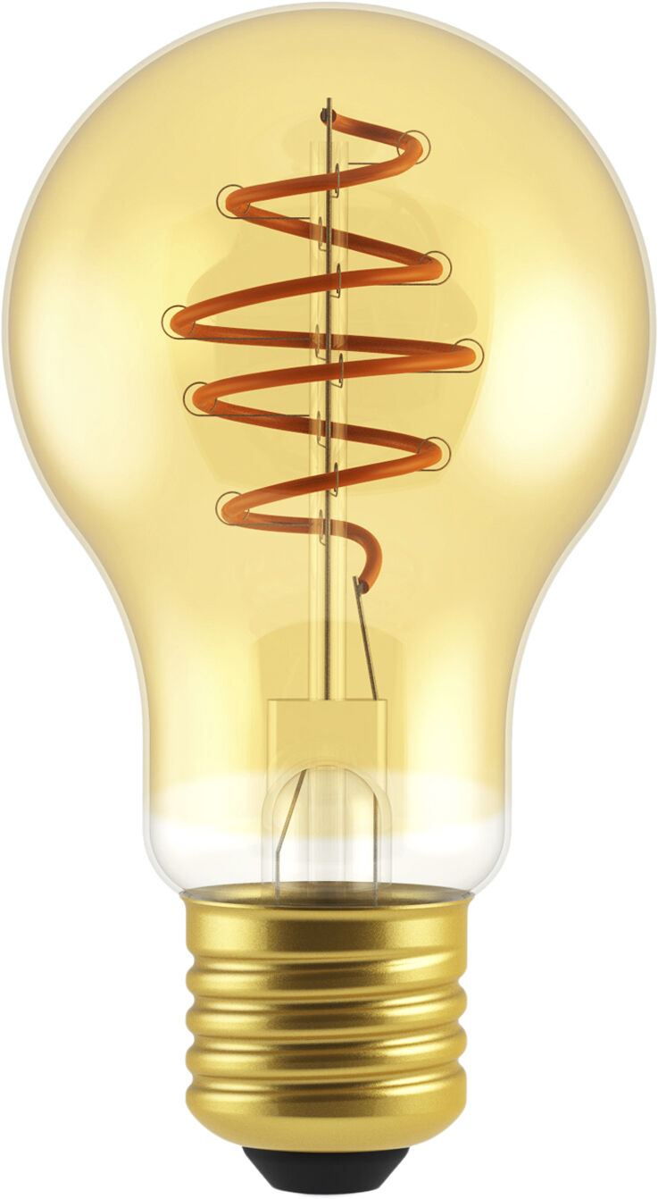 Deco E27 | A60 Spiral | Dim | 2200 Kelvin | 400 Lumen | P&aelig;re