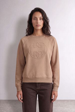 LR-NUKA 11 Sweatshirt Lys brun