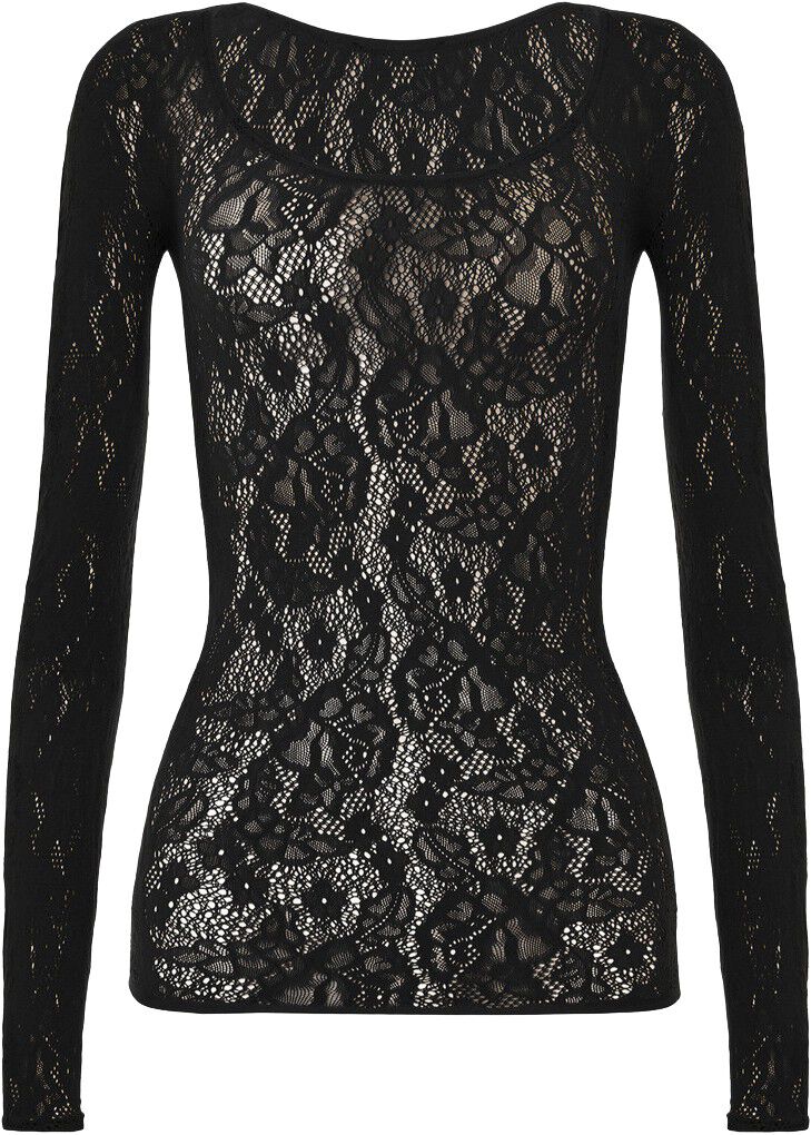 Infinite Rose Net Long Sleeves