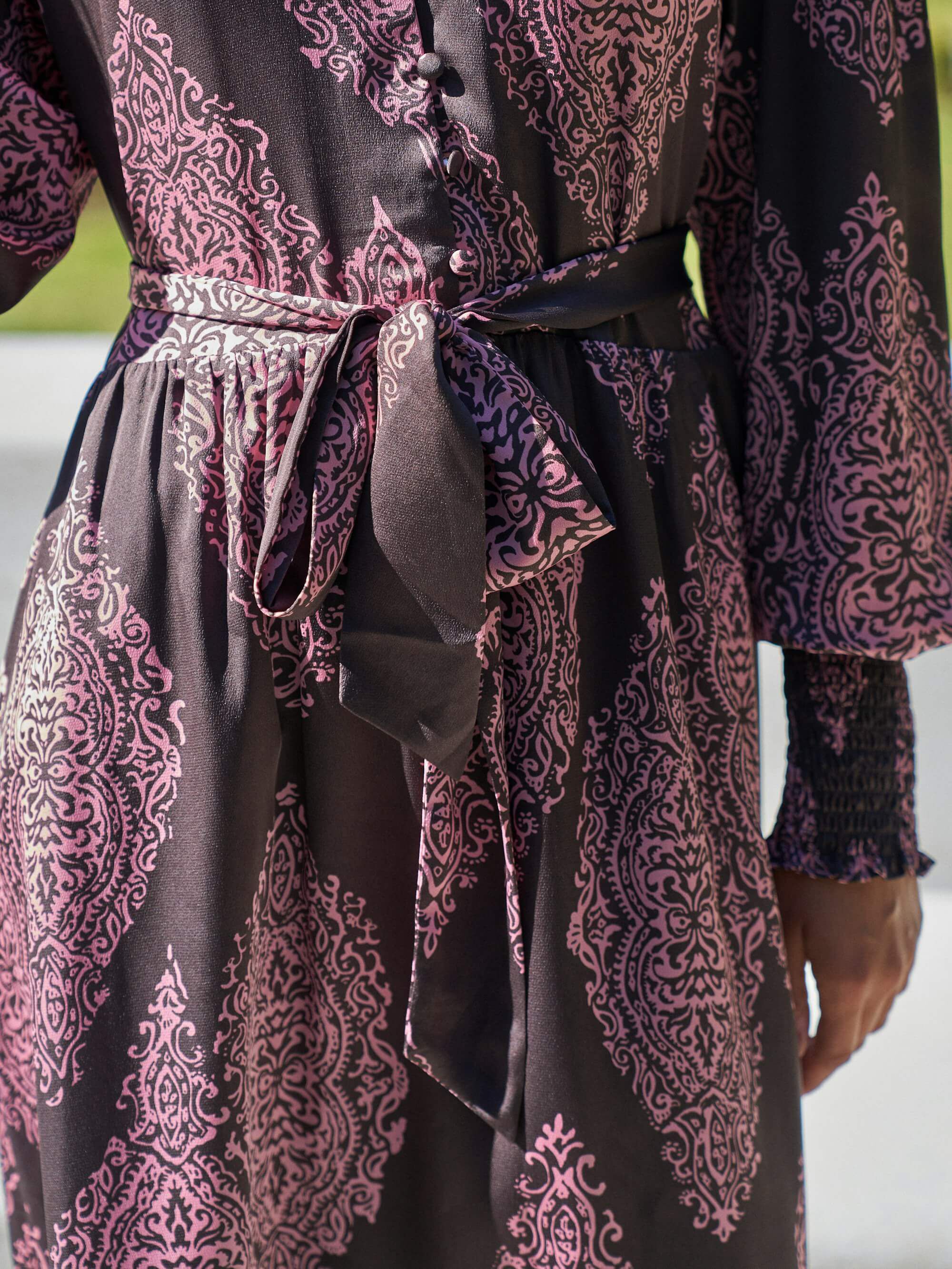 Novalee Paisley Drop Dress