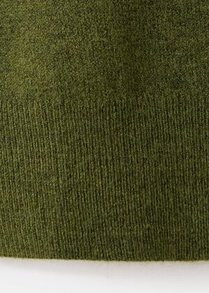 Short-sleeved knitted sweater