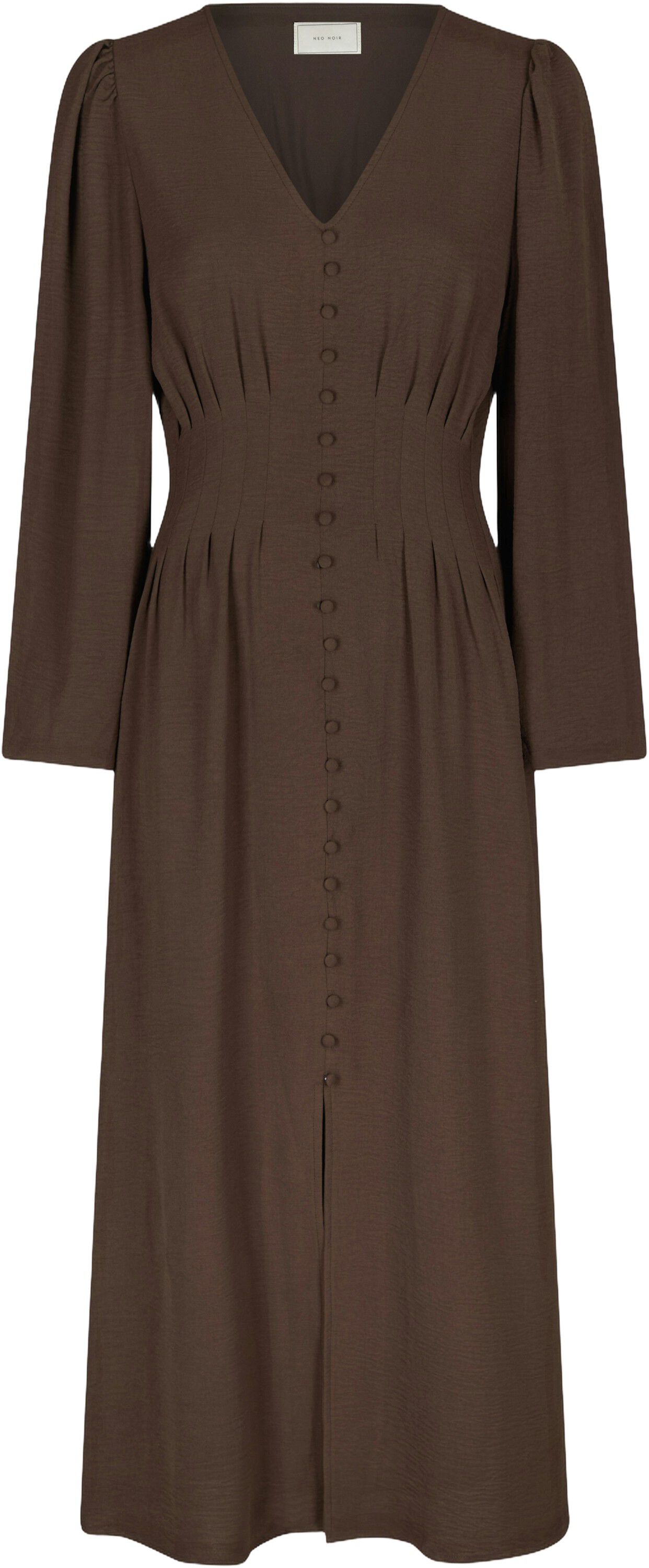 Annelie Solid Crepe Dress