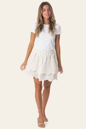 EllinorIC Lace Mini Skirt