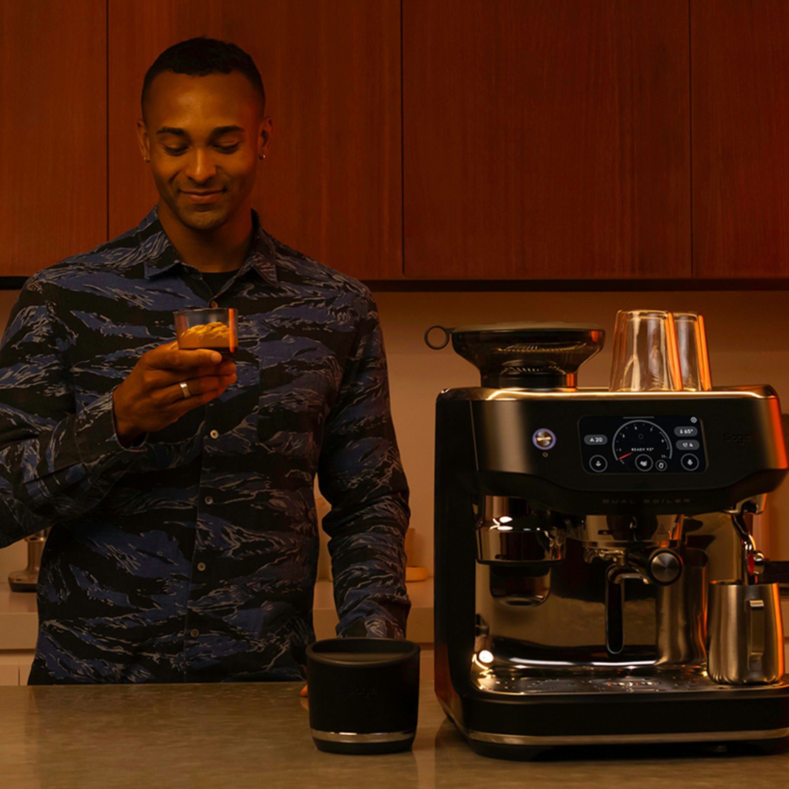 Sage SES 995 BTR Oracle Dual Boiler Espresso machine Black T