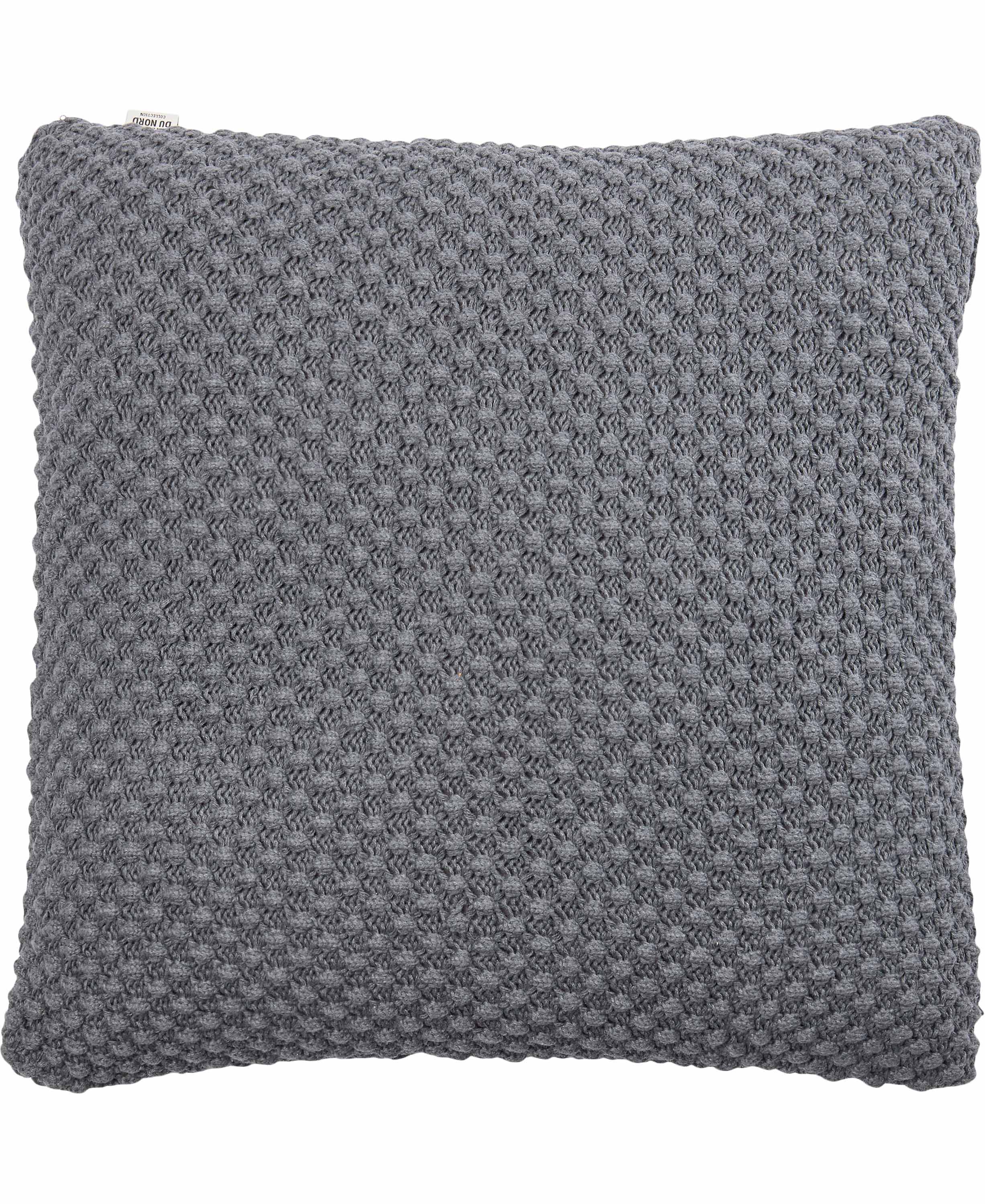 KNIT/M&Oslash;RK GR&Aring; MELANGE 48x48 CM