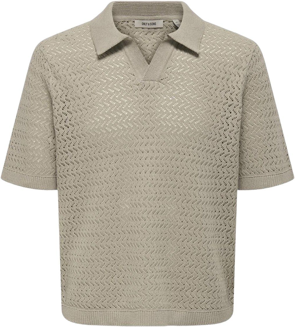Onsnyle 5 Ss Split Polo Knit