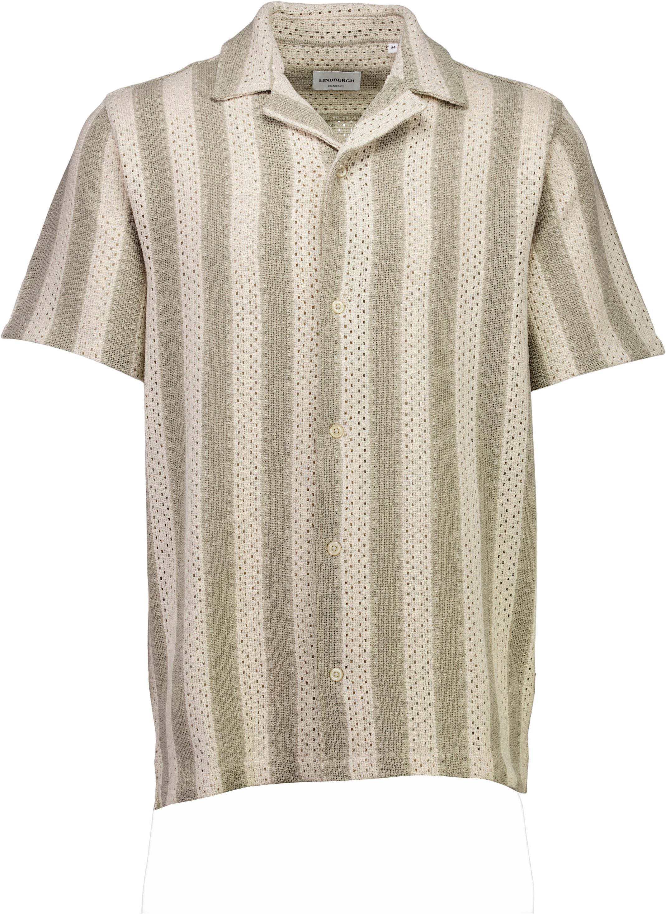 Bold striped resort shirt S/S