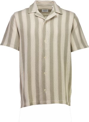 Bold striped resort shirt S/S