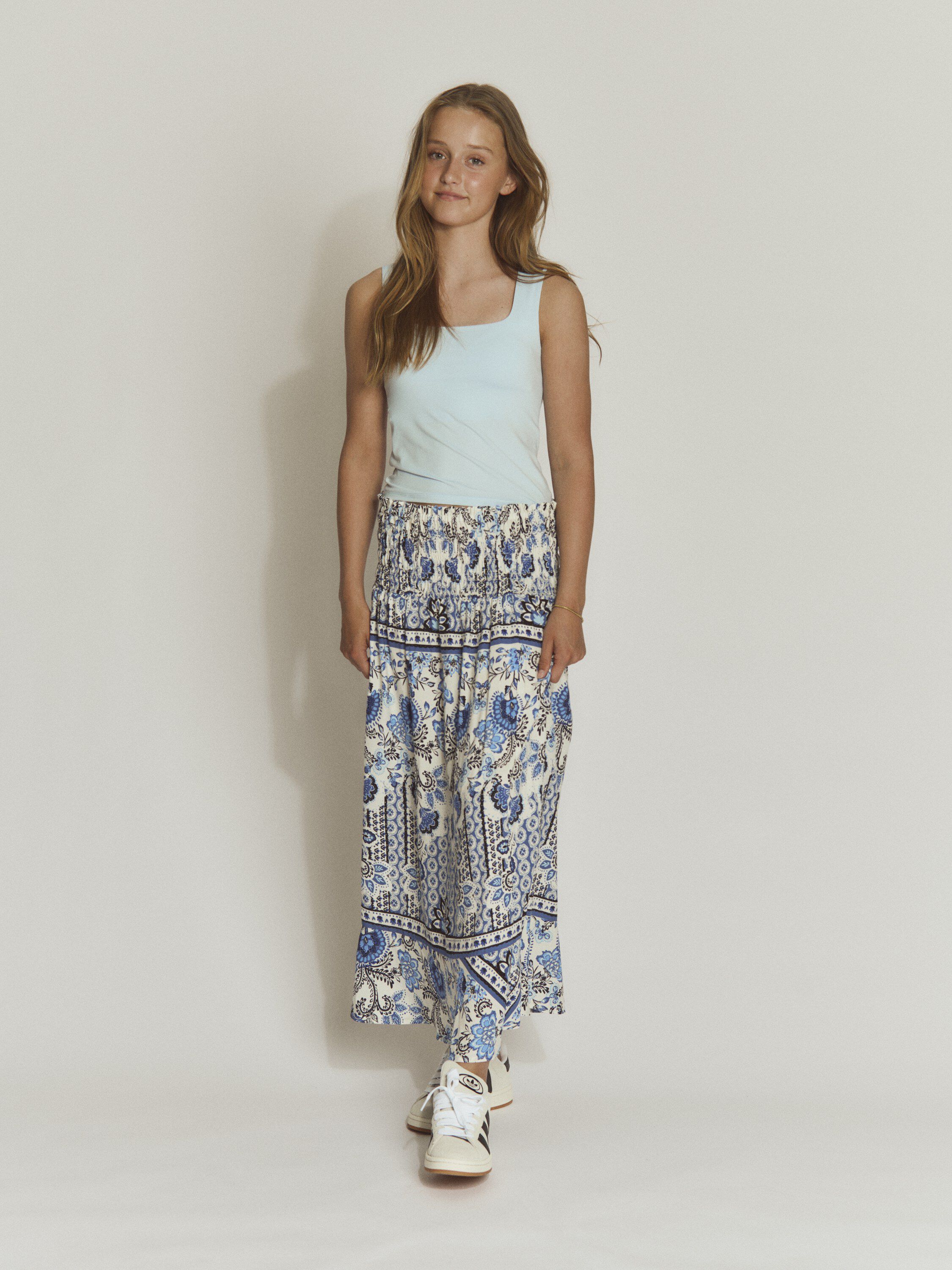 RKElif Long Smock Skirt