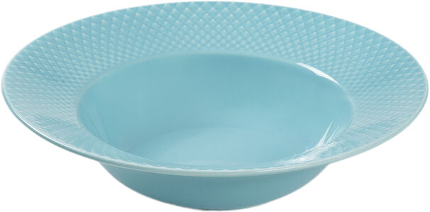 Rhombe Color Dyb tallerken &Oslash;24. 5 cm turkis