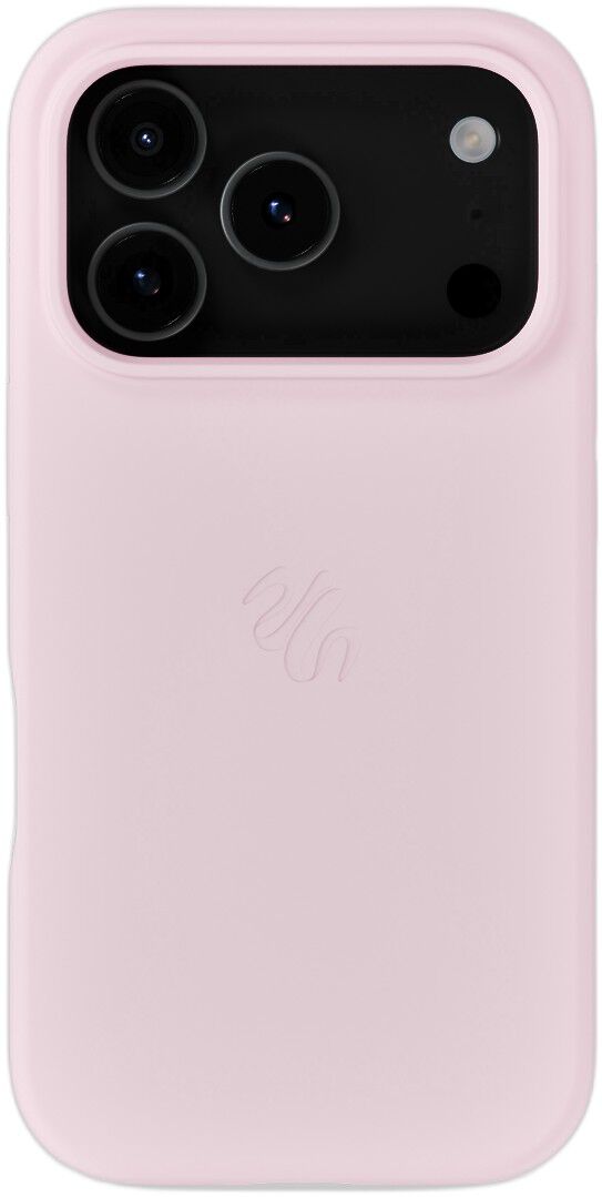 Silicone Case MagSafe Compatible iPhone 17 Pro Pale Pink