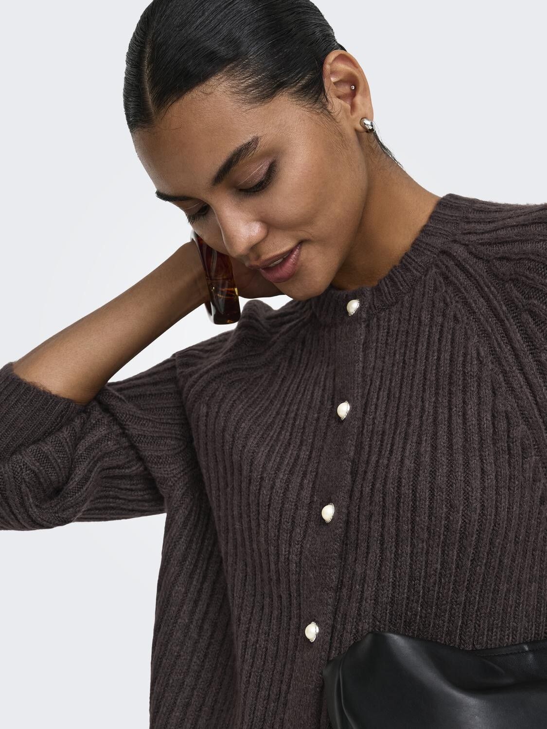 Onlkalibu L/S Cardigan Knt Noos