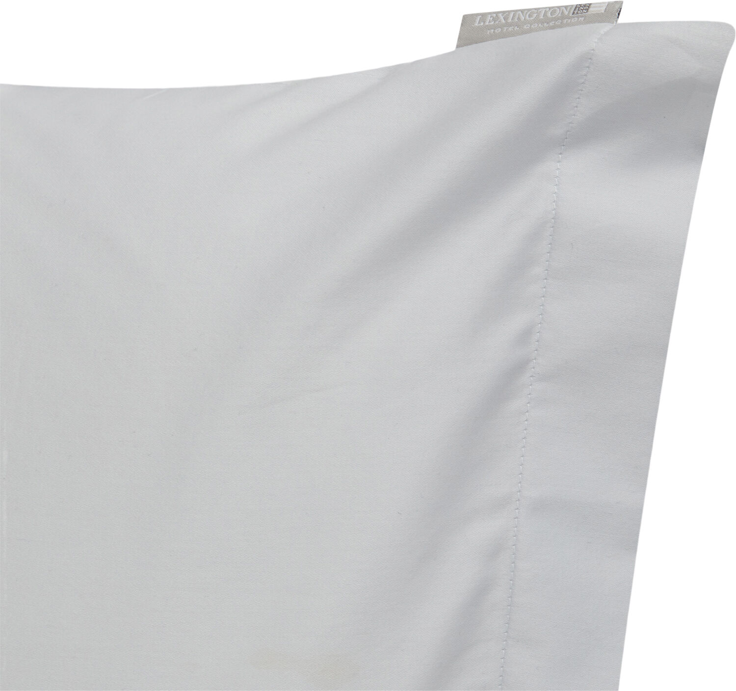 Hotel Cotton Sateen Lt Gray Pillowcase