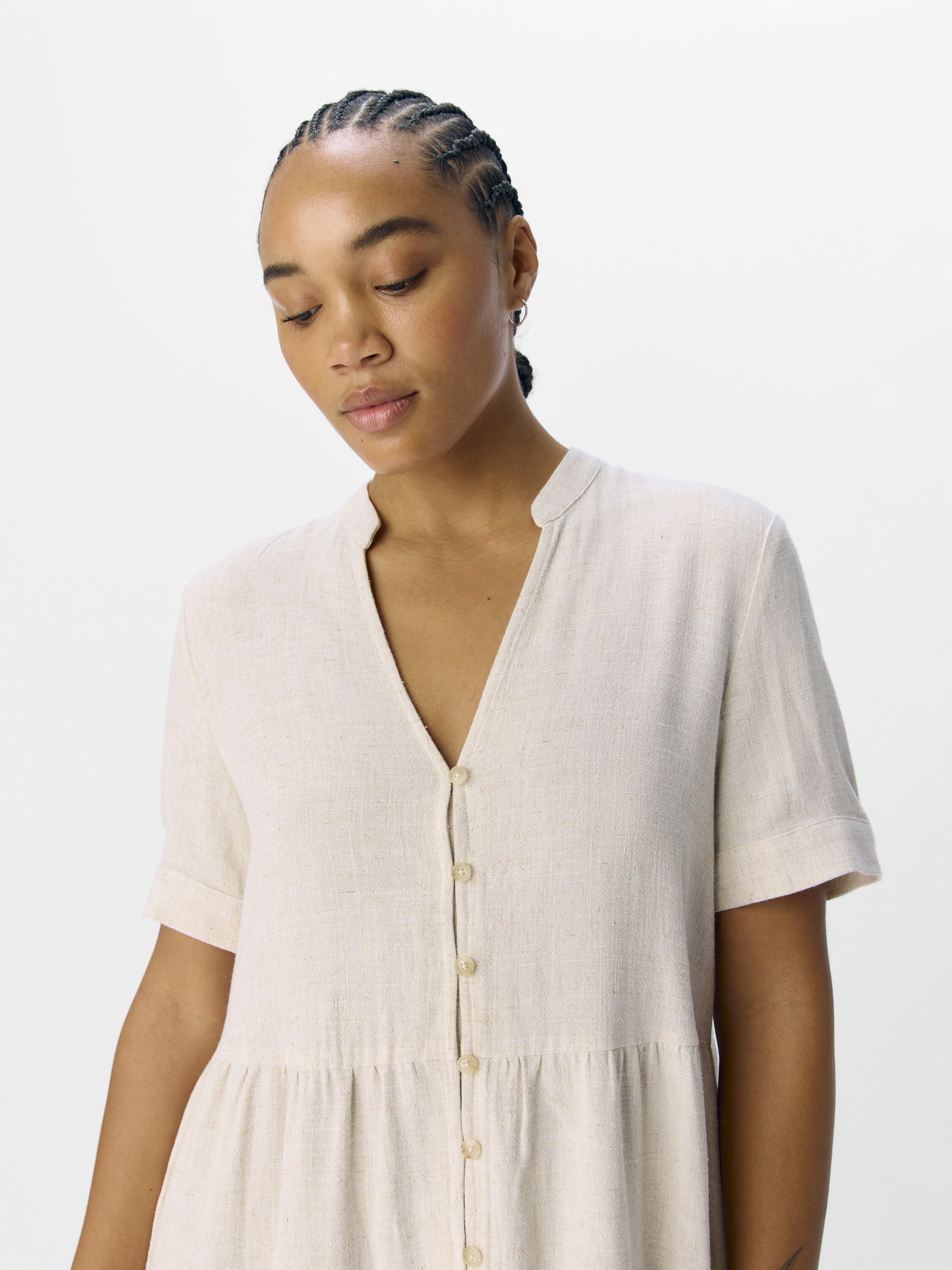 OBJSANNE S/S LO SHORT DRESS DIV