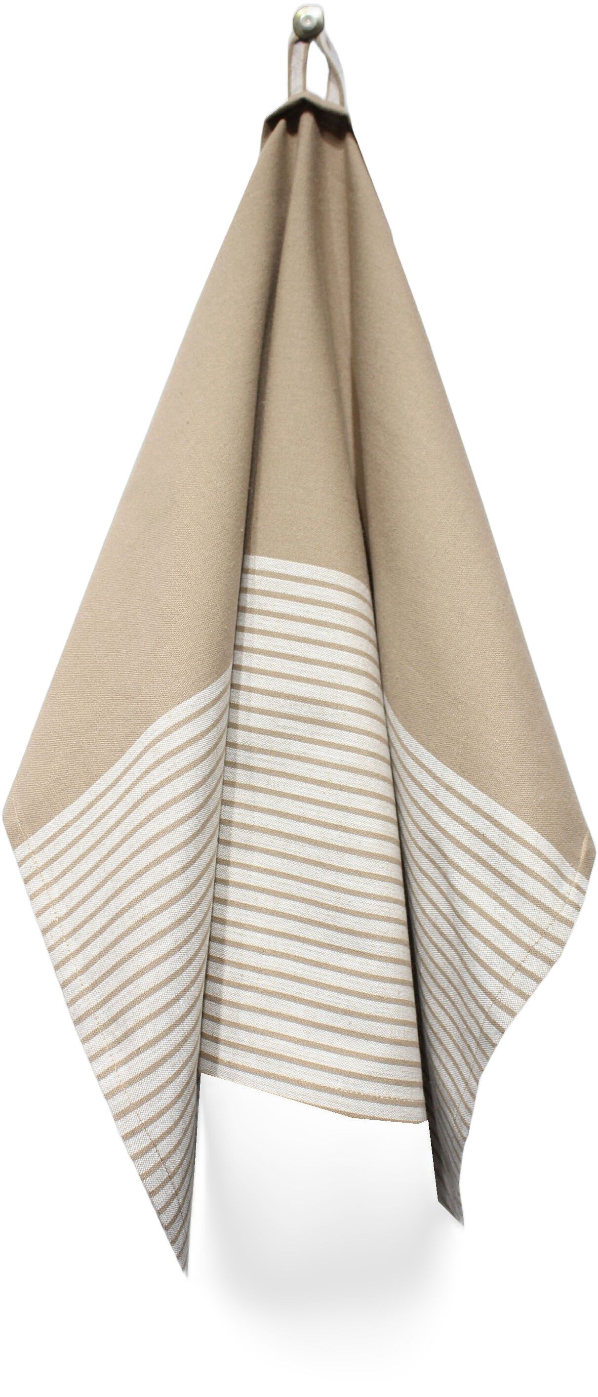 Tea Towels 50x70 cm MIX - Stripe camle