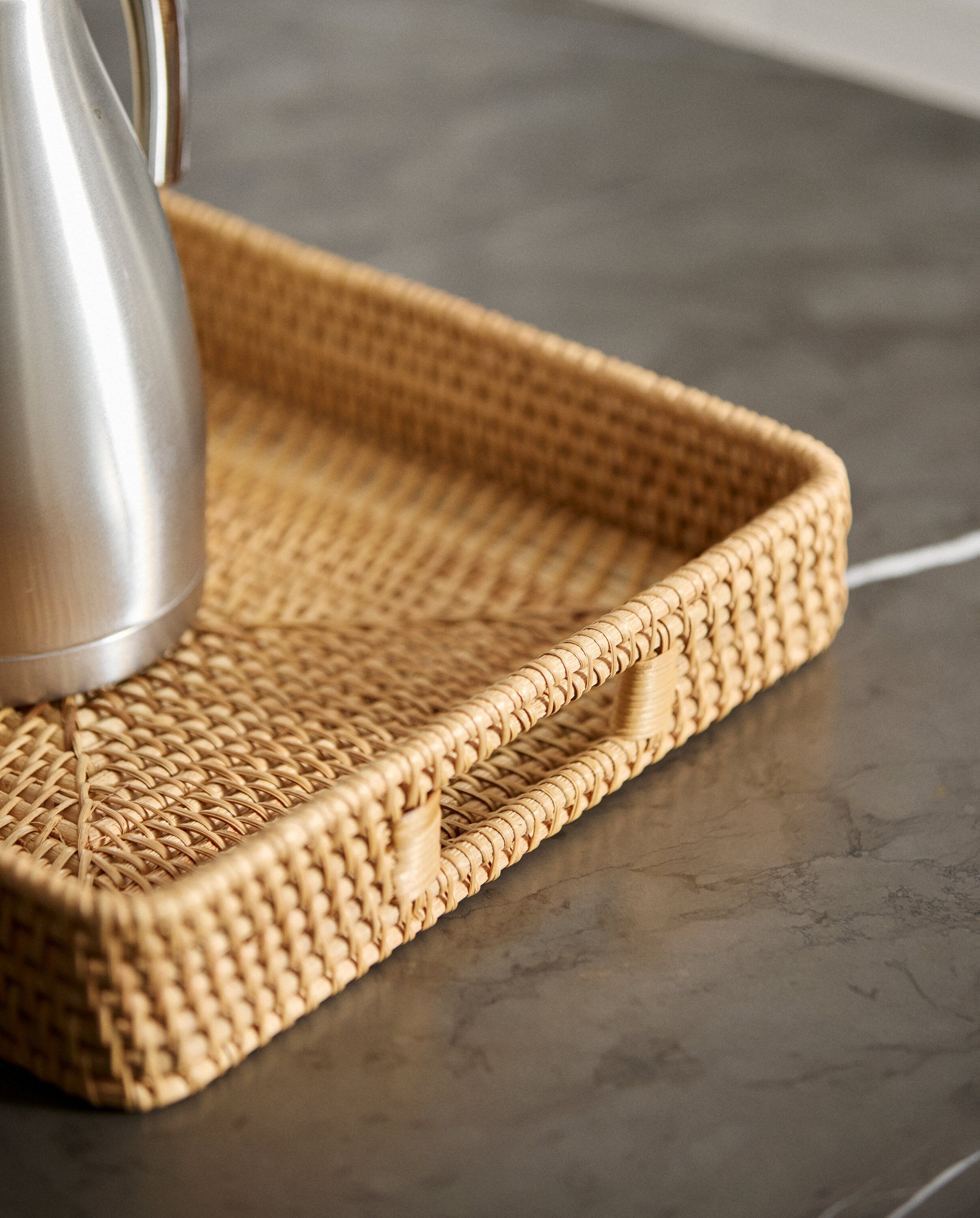 FIGUS rattan serving tray - nature