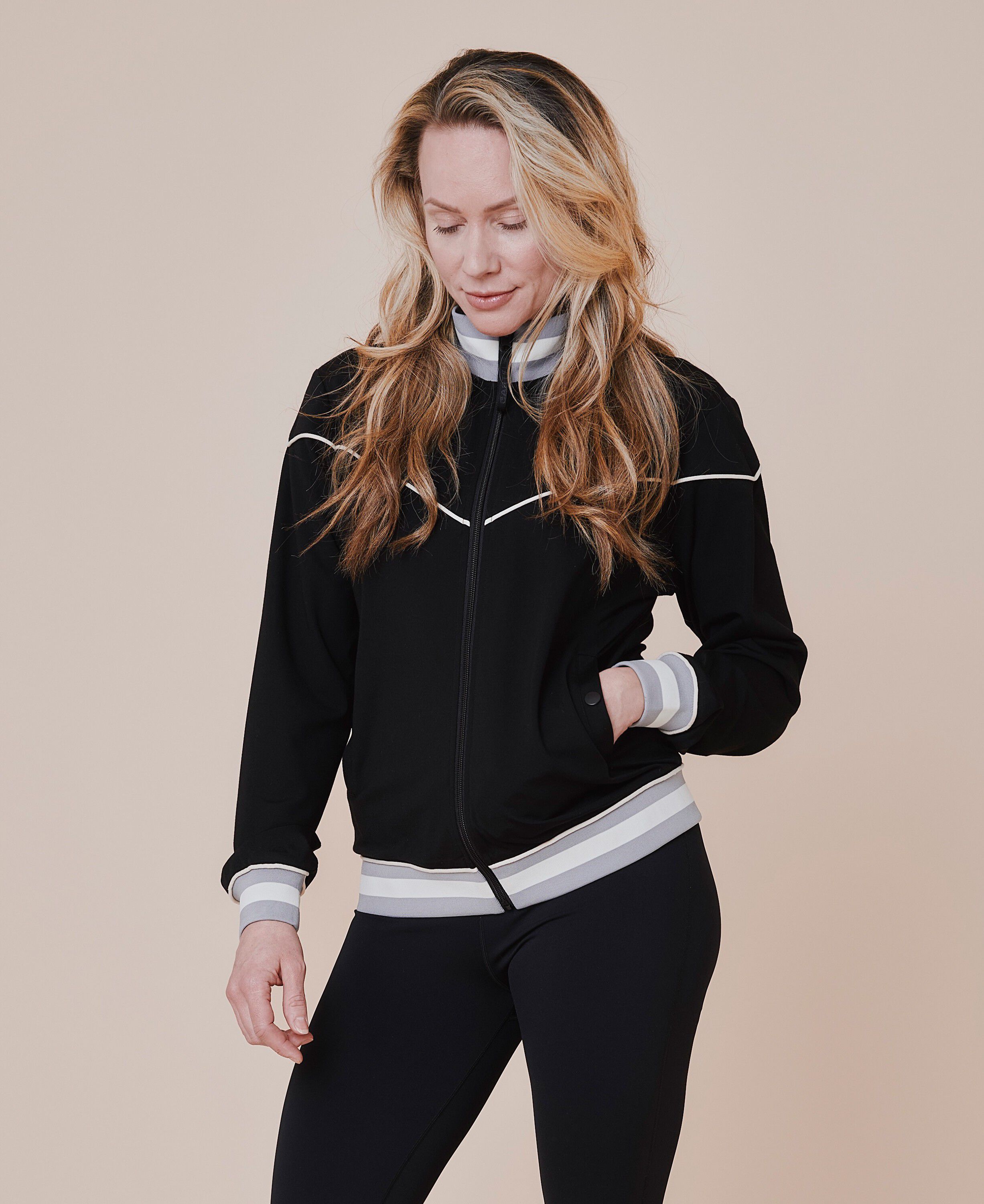 Taranto tracksuit jacket - Nero