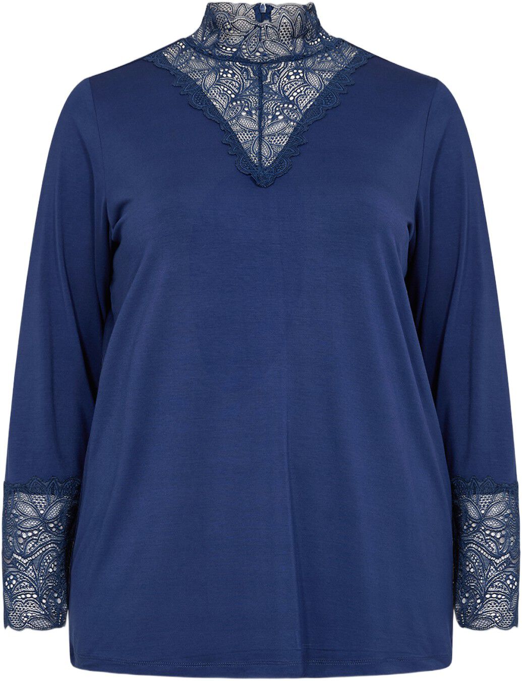 Curvy WA-STELLA 8 Bluse Bl&aring;