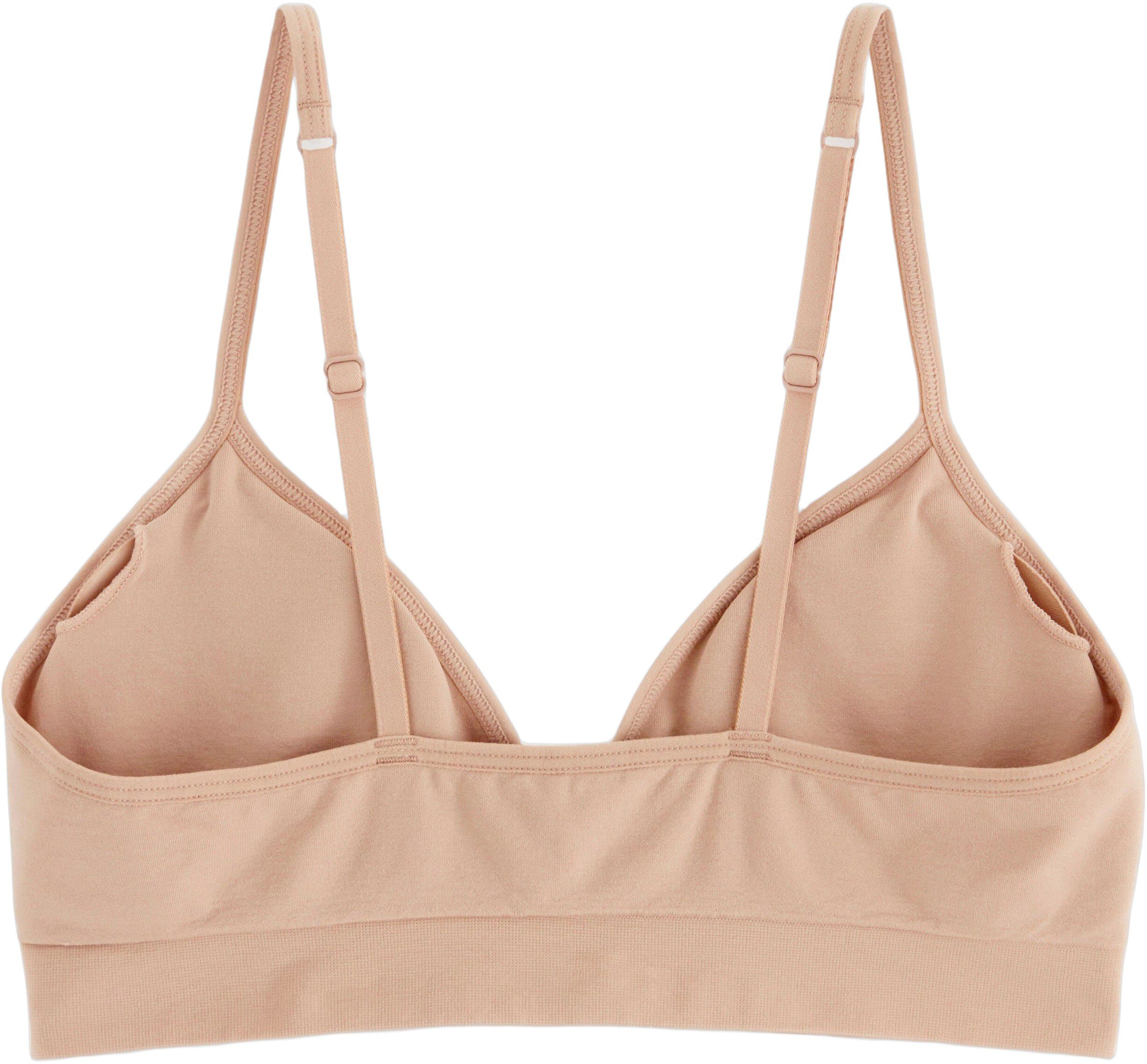 Comfy soft bra with thin, removable