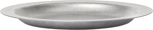 Tumbled Plate - Stainless Steel