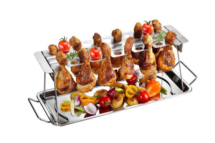 Barbecue kyllingelår rack, BBQ