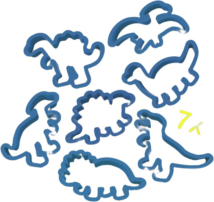 SES Creative - Modellervoks - Dino Megasæt med udstikkere