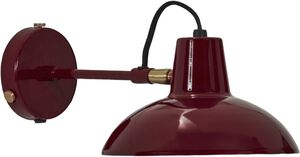 Vägglampa, HDDesk, Röd