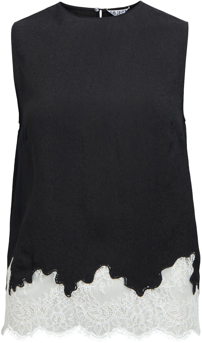 OBJDALME SL LACE TOP E AW FAIR 25