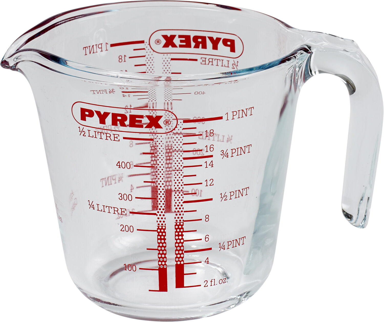 M&aring;ttkanna Classic 0,5 liter Glas