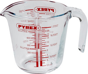 Måttkanna Classic 0,5 liter Glas